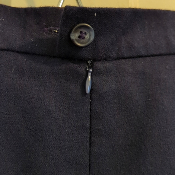 Vintage Land's End Wool Pencil Skirt - Picture 2 of 4